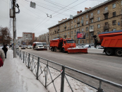 С улиц Новосибирска вывезли рекордное количество снега