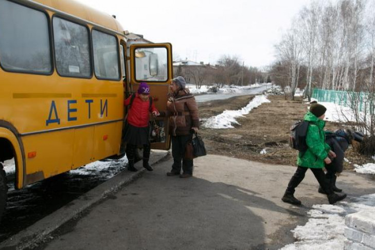 Школьный автобус горел в Барабинском районе