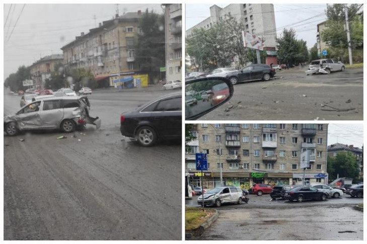 Массовое ДТП из семи авто на Титова устроил пьяный водитель