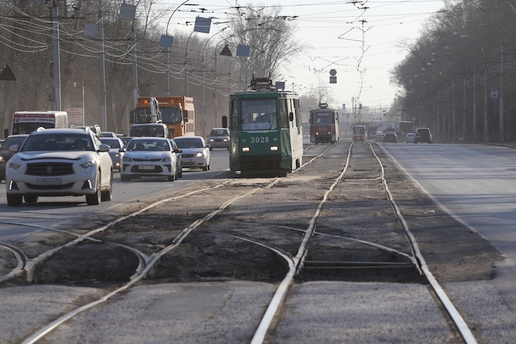 Трамваи №3 и 18 перейдут на полгода в реверсный режим в Новосибирске