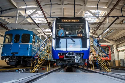 Метросостав «Ермак» выйдет на линию Новосибирского метро 15 октября