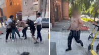 Новосибирцы устроили драку с молотком в центре города