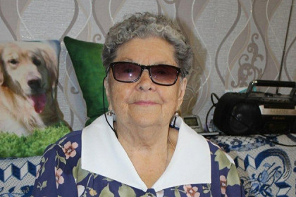 90-летний юбилей отметила ветеран ВОВ в Куйбышеве