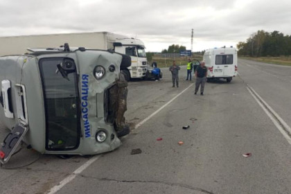 Женщина погибла в ДТП с машиной инкассаторов и КамАЗом в Чановском районе