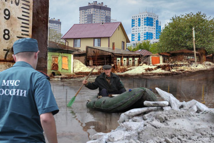 Паводок-2017: зоны подтопления Новосибирска показывает компьютер