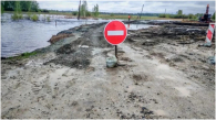6 участков новосибирских трасс ушли под воду