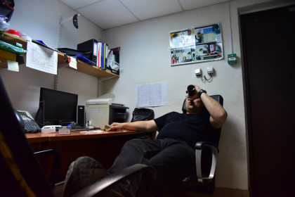 Пьяного охранника психбольницы Новосибирска нашли спящим в подвале