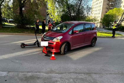 В 8 раз возросло число ДТП с участием электросамокатов в Новосибирске