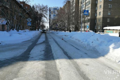 Школьника опять сбили на пешеходном переходе в Новосибирске