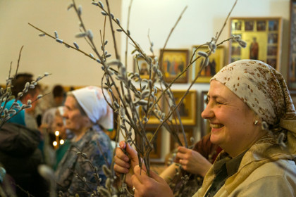 Названо время и место освящение верб в Новосибирске на Вербное воскресенье-2026