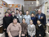 Ветеран из Здвинского района рассказал школьникам о боевом пути