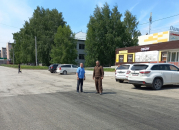 В микрорайоне Искитима завершён ремонт внутриквартального проезда