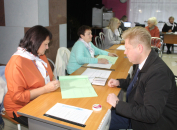 Первый заместитель главы Искитимского района проголосовал на своем участке