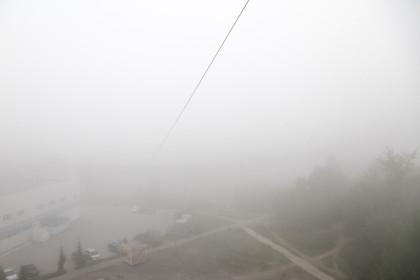 О густых туманах предупредили новосибирцев в МЧС