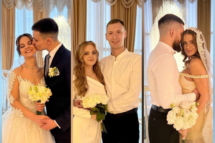 Сорок свадеб в день Ивана Снежного сыграли в Новосибирске