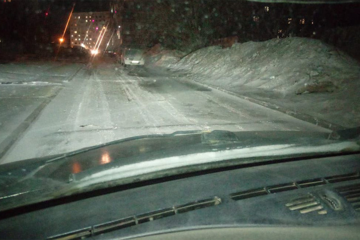 Штормовое предупреждение объявили на дорогах Новосибирской области