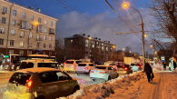 Новосибирск встал в 7-балльных пробках