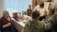 Дети подготовили подарки ветеранам Великой Отечественной войны из Новосибирска