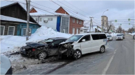 Двое малышей и трое взрослых пострадали в лобовом ДТП в Новосибирске