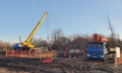 Новосибирске строители восстанавливают соцобъекты в ЛНР