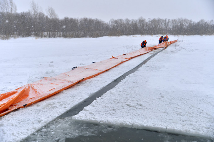 Новосибирский филиал «Транснефть – Западная Сибирь» провел тренировку на реке