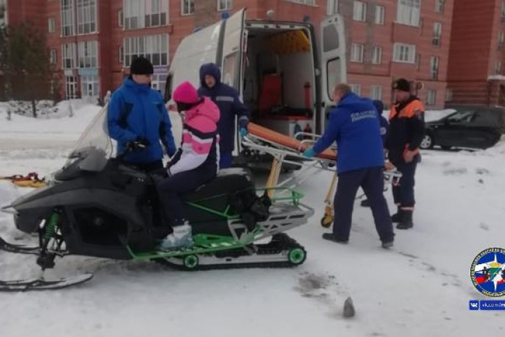 Горнолыжница пострадала при спуске с горы в Новосибирске