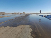 ТУАД перекрыл дорогу в Краснозерском районе