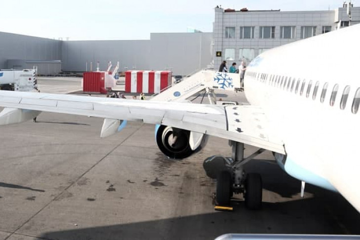 Самолет Париж-Токио экстренно сел в Новосибирске