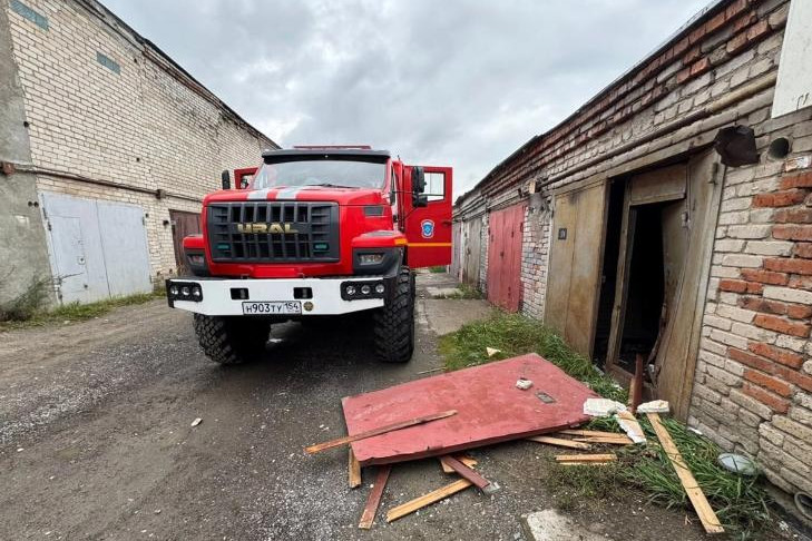 Житель Кольцово обгорел после ЧП в гаражном кооперативе «Нимб»