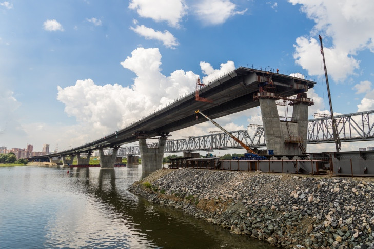 Техническое открытие четвертого моста в Новосибирске сдвинули из-за антироссийских санкций