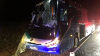 Рейсовый автобус врезался в грузовик под Новосибирском — погиб пассажир