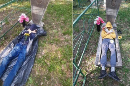 Такие шутки ни к чему: фотосессию на кладбище прокомментировал директор похоронного дома Сергей Бондаренко
