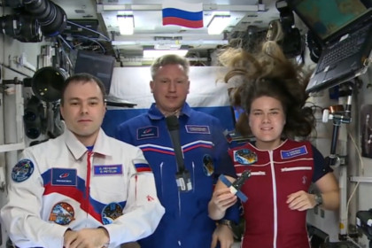 Космическая укладка Анны Кикиной на МКС поразила новосибирцев