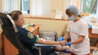 34 спасателя из Новосибирска сдали кровь для нуждающихся