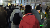 В Новосибирске не работают турникеты на Речном вокзале