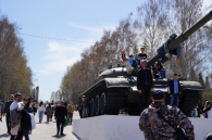 В Бердске впервые отметили День танкиста