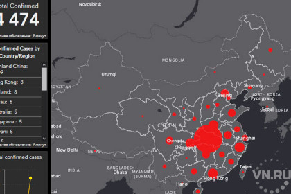 Коронавирус онлайн: карта распространения инфекции по миру