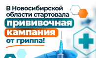 Обновлённые вакцины от гриппа поступили в Новосибирскую область