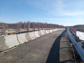 В Новосибирской области на 50% завершён ремонт трёх мостов