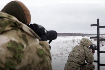Снайперов готовят из мобилизованных на СВО в Новосибирской области