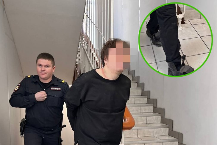 Привели в суд без шнурков: маньяка из лифта взяли под стражу в Новосибирске