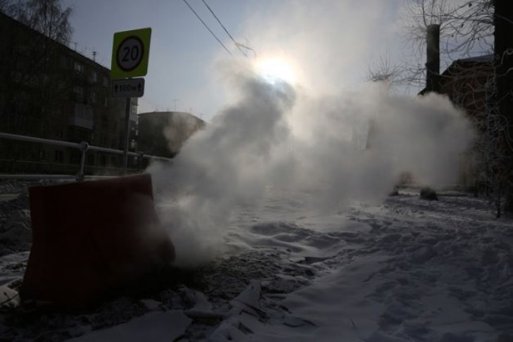 Без тепла в мороз остались 50 домов, пять садиков и 2 больницы в Новосибирске