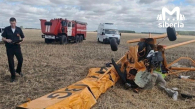 Два человека погибли в результате крушения легкомоторного самолёта в Омской области