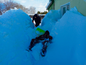 Кожурлинские школьники помогли ветерану труда