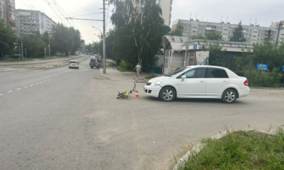 7-летнего велосипедиста сбили в Новосибирске