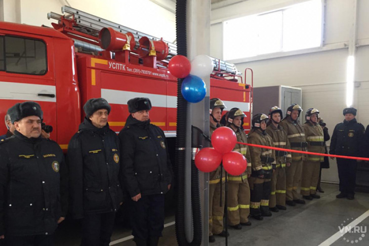 Новый пожарный пост открылся в Мошково