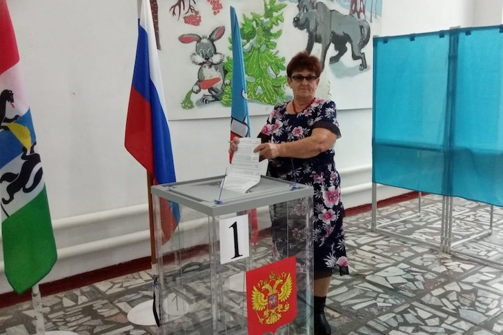 Более 20 % составила явка на довыборах в Новосибирской области