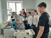 Александроневские школьники побывали в Убинской ЦРБ