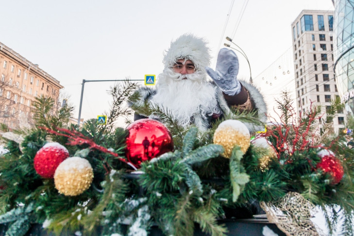 Рождественский мороз придет в Новосибирск 7 января-2024