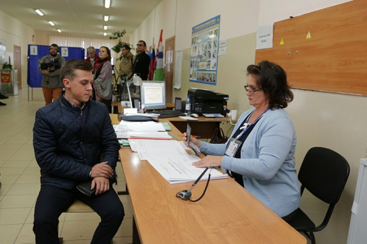 9,34% избирателей проголосовали в Новосибирской области к 12.00 